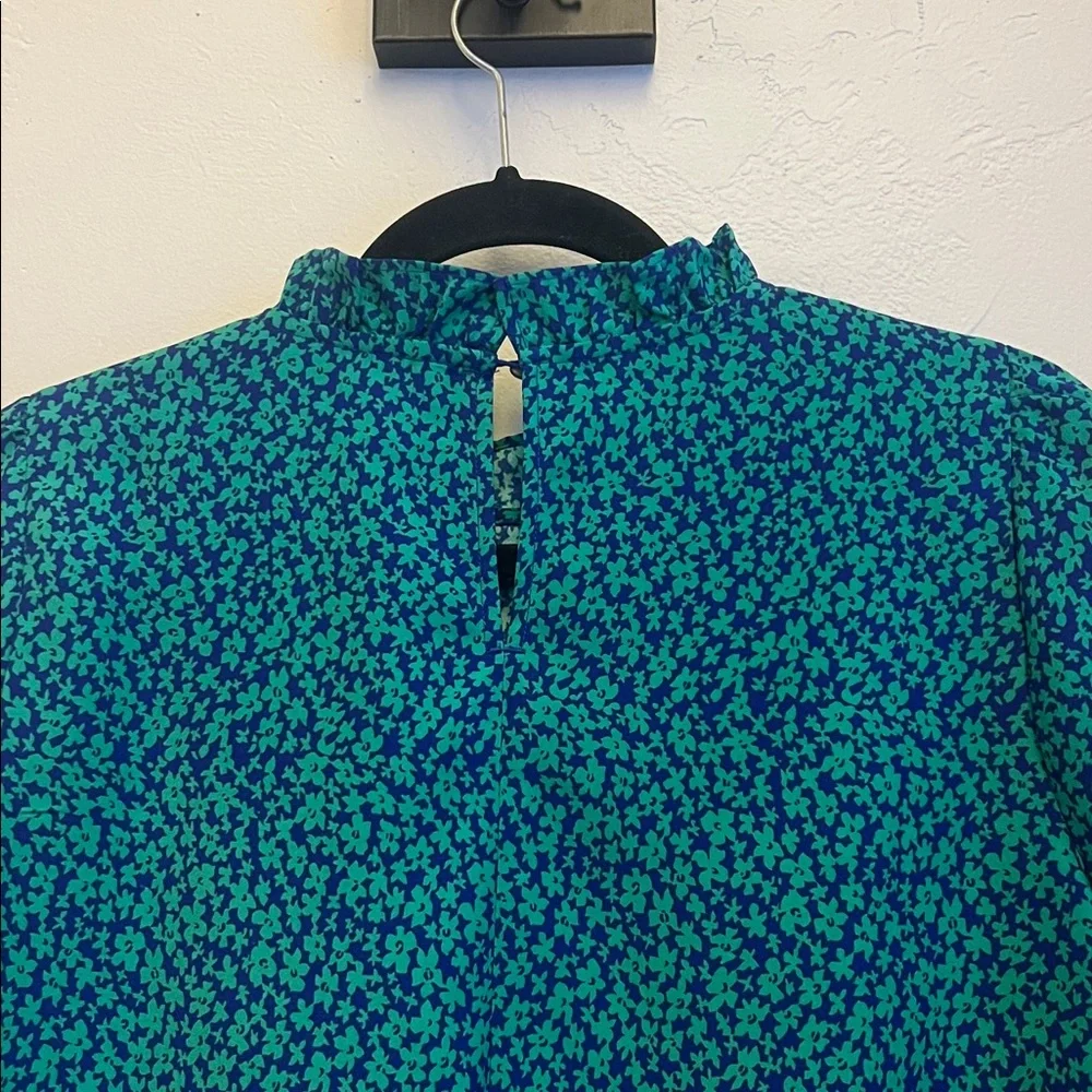 J. Crew Floral Blouse